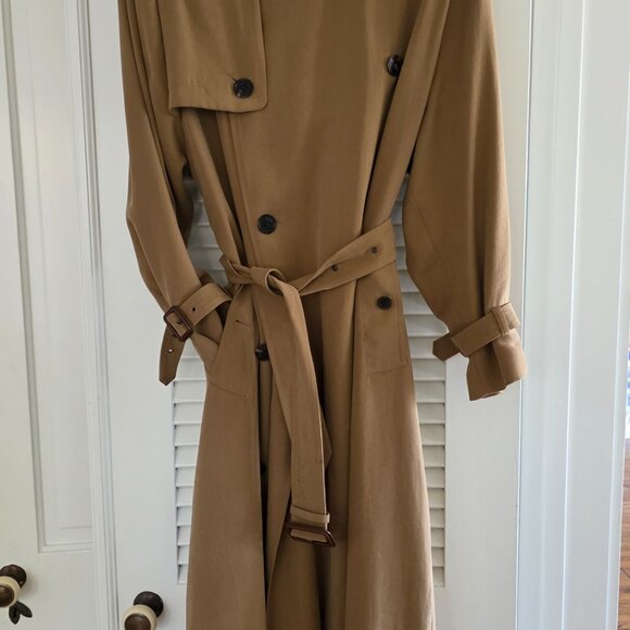 Saint Laurent Twill Trench in Sable Runway Spring/Summer 2024 Size 36 - Picture 11 of 16